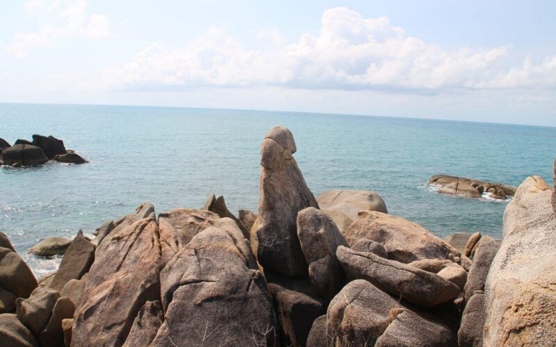 Hin Ta Hin Yai : les rochers grand-père grand-mère de Koh Samui