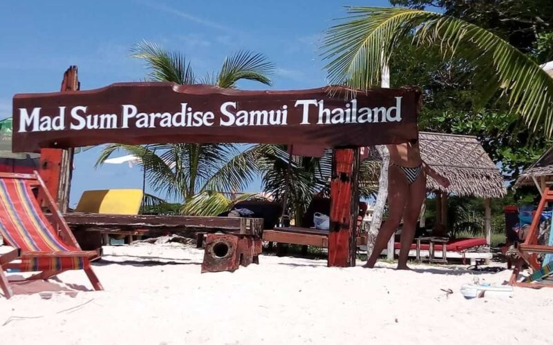 Koh Madsum (Pig Island) : la plage aux cochons de Koh Samui